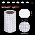 thumbnail image 3 of Unique Bargains Reflective Tape, 4' x 17 Ft Waterproof High Visibility Warning Safety Tape, White, 3 of 6