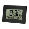 thumbnail image 5 of AcuRite Digital Wall/Tabletop Clock with Interchangeable Frames - Stainless, Bamboo, Black, and White – with Date, and Indoor Temperature (75439), 5 of 8