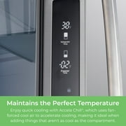 Kenmore 17.5 Cu. ft. Capacity Counter-Depth French Door Refrigerator and Freezer with Ice Maker, Stainless Steel