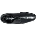 thumbnail image 3 of Men's Stacy Adams Shoes Waltham Leather Cap Toe Oxford Black 20138-001, 3 of 7