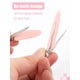 thumbnail image 5 of 8 Piece No Bend Hair Clips - No Crease Hair Clip Styling Duckbill Clip No Dent Crocodile Hair Clips For Salon Hair Salon Bangs Wavy Girl Makeup Applic, 5 of 5