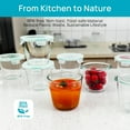 thumbnail image 3 of 6 Pack Soup Containers with Lids, 3 of 7