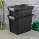 thumbnail image 5 of Caja de Almacenamiento Apilable Sterilite Paquete de 18 Unidades de 7.5 Galones Negra, 5 of 9