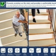 thumbnail image 5 of Guozer Non-slip Stair Mat Household Staircase Pad Washed Stair Mat Absorbent & Silent, 5 of 9
