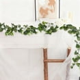 thumbnail image 4 of Faux Eucalyptus Rattan Garland 70.9 Inch, Bendable Artificial Flower Vine for Home Wall Decoration, Wedding Arch Decorations, 1 Rattan Cane, 4 of 5