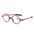 thumbnail image 5 of Gafas presbioscópicas de resina de alta definición con marco de PC suave multicolor y redondas pequeñas Retro Master Prince, 5 of 5