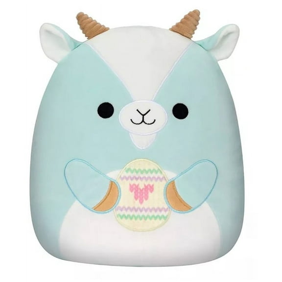 Official Kellytoy Squishmallows Domingo the Blue Easter Goat 12"