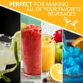 thumbnail image 5 of Taco Tuesday Retro Frozen Beverage Station, 40 oz Slushie Machine and Drink Mixer with 2 Shave Settings, Lime Green, 5 of 6