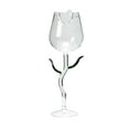 thumbnail image 1 of Verres à Roses Gobelet Rouge Fantaisie Gobelet à Jus Verres à Fleurs Rouges, 1 of 4