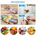 thumbnail image 3 of Mini Bag Sealer, 2PACK Rechargeable Bag Sealer 2 in 1 Portable Sealer and Cutter Bag Heat Sealer for Plastic Bags Food Storage Mini Bag Vacuum Sealers for Kitchen Snacks, 3 of 8