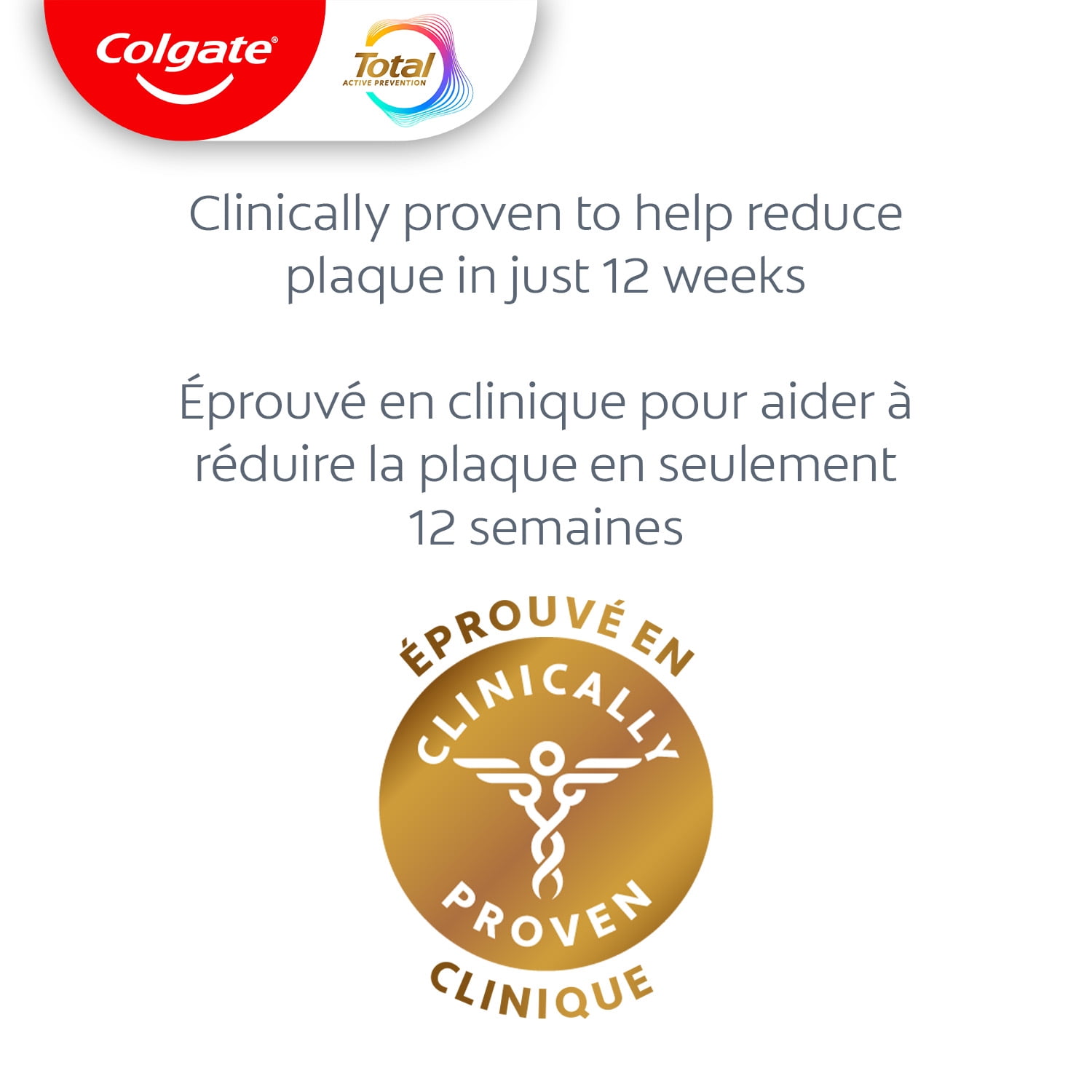 Colgate Total Active Prevention Clean Mint Toothpaste, 120 mL