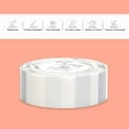 thumbnail image 2 of Thermal Printing Label Paper Barcode Price Size Name Blank Labels Waterproof Tear Resistant 1440mm 160sheets/roll for Home Organizer Supermarket Store Catering Thermal Label Sticker, 2 of 8