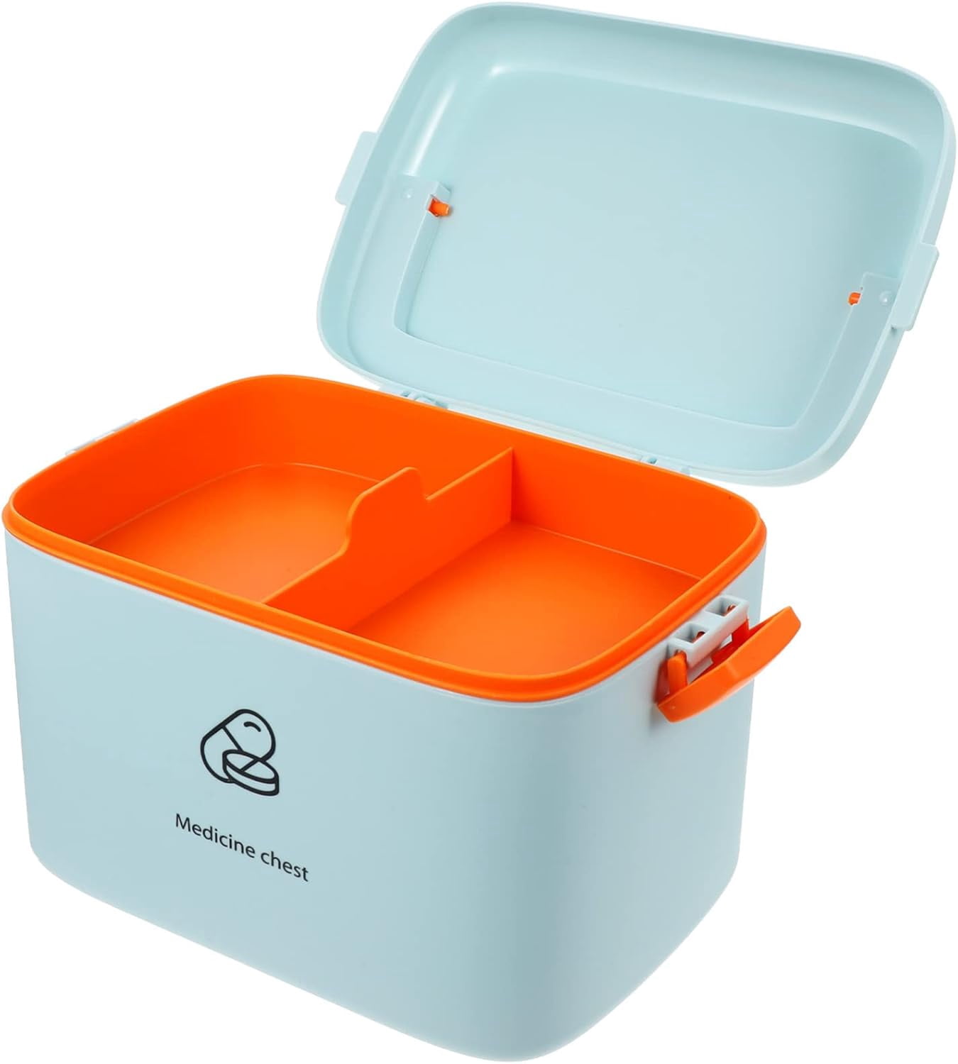 1pc Box Storage Case Pill Hair Color Tube Squeezer Tool Family Emergency Kit Storage Case Medication Bag Small Spice Containers Pink Medicine Chest Medicine Box First Aid Child