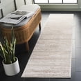 thumbnail image 2 of SAFAVIEH Hanna Trinity Striped Runner Rug, Ivory/Beige, 2' x 8', 2 of 8
