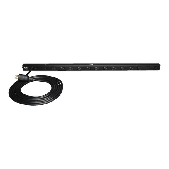 Tripp Lite 0U Vertical 1.9kW Single-Phase Basic PDU w/ 14 5-15/20R Outlets