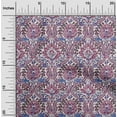 thumbnail image 2 of oneOone Cotton Cambric Pink Fabric Asian Suzani Floral Dress Material Fabric Print Fabric By The Yard 42 Inch Wide, 2 of 4