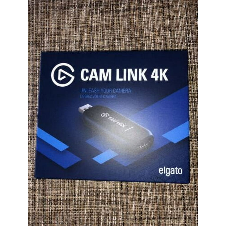 Elgato Cam Link 4K Broadcast live, record via DSLR, camcorder, or