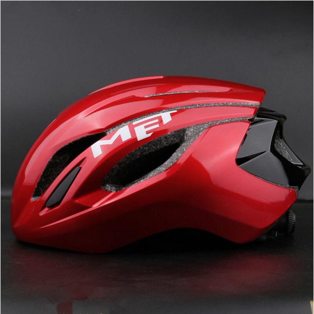 Casco de bicicleta de carretera rojo para hombre, gorra de ciclismo para deportes al aire libre, Rudis Foxe BMX Racing D Fivean Cascos de ciclismo