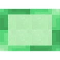 thumbnail image 1 of Ahgly Company Machine Washable Indoor Rectangle Transitional Green Area Rugs, 5' x 7', 1 of 7