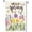 Multi-color, variant on Hello Spring Tulip Lavender Garden Flag 12 x 18 Inch Double Sided, Seasonal Flower Yard Outdoor Flag