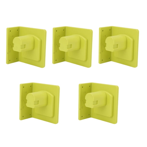 Montaje en la Pared de Herramientas, Versátil Rack de Almacenamiento de Herramientas de PlásTico de ABS Portátiles 5 PCS para el Taller de Garaje de Trabajo de Trabajo de Pared