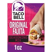 Taco Bell Original Fajita Seasoning Mix, 1.4 oz Packet