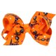 thumbnail image 1 of Vestido con estampado de dibujos animados para niños de Halloween con lazo grande y pinza para el pelo, 1 of 2