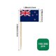 thumbnail image 2 of Palillos de dientes AhfuLife, bandera de Nueva Zelanda, 100 unidades, para la Copa del Mundo, 2 of 7