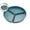 Green, variant on Dvruxg 9.8 Inch Portion Control Plate, Wheat Straw Divided Plates, 3 Compartments Dinnerware Set for Weight Loss, Unbreakable Reusable, Microwave and Dishwasher Safe