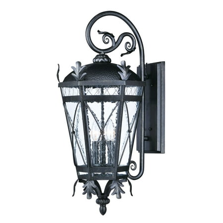 - Wall Sconces 3 Light Bulb Fixture With Artesian Bronze Finish Aluminum Material CA Bulbs 6 inch 180 Watts