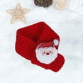 thumbnail image 4 of Pet Knitted Scarf Pussy Dog Warm Headband Christmas Winter Festival Decoration Scarf Suitable For Small Medium Dogs, 4 of 6