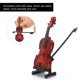thumbnail image 5 of 1/6 violín modelo de violín 1/6 accesorio para casa de muecas decoración para casa de muecas accesorModelo de violín 1/6, instrumento de casa de muecas duradero e inofensivo, decoración de madera prec LHCER No, 5 of 5