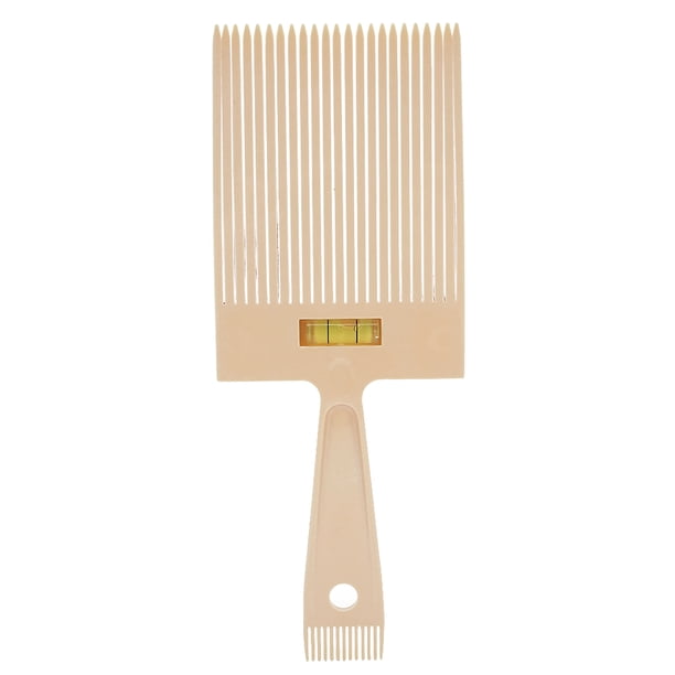 Peine para el cabello, peine profesional con parte superior plana, peine para cortar el cabello, accesorio de peluquería diseñado para profesionales