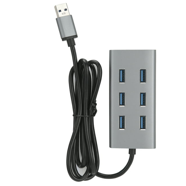USB Station,USB 3.0 Hub 7 USB Docking Station Port USB Adapter High-Intensity Output