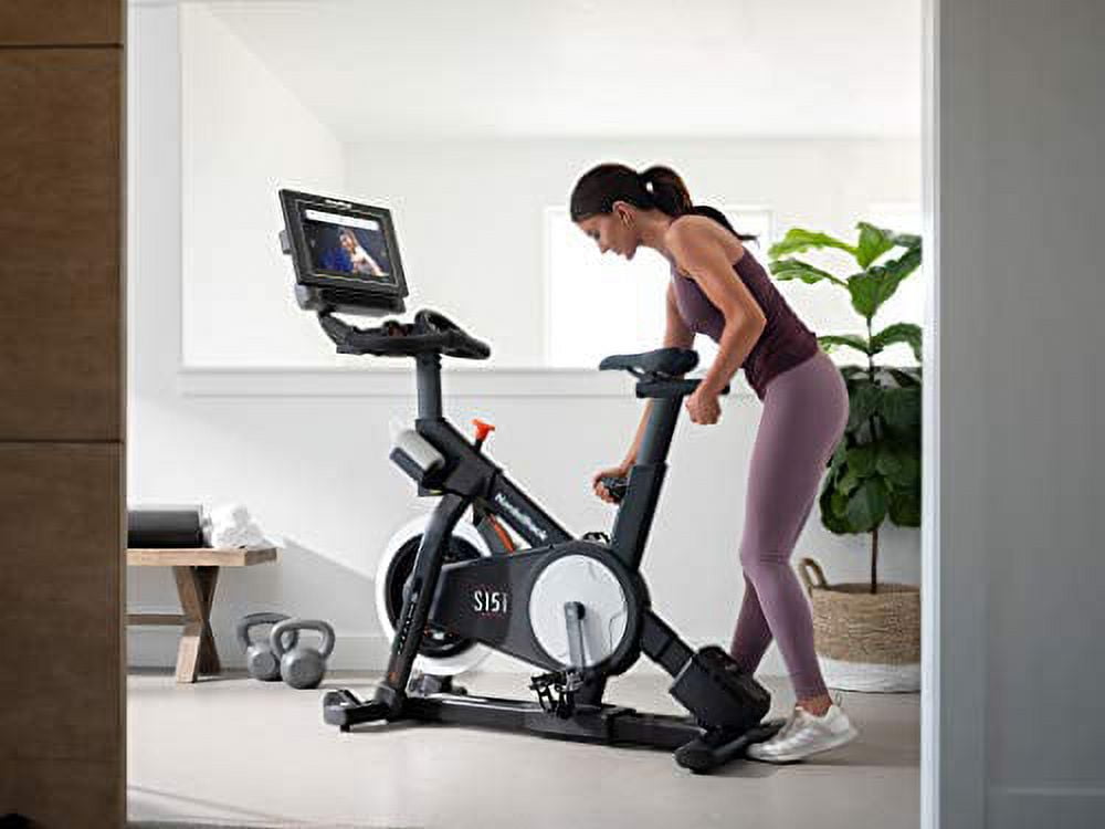 NordicTrack S15i Commercial Studio Cycle At Home Personal Training Experience
