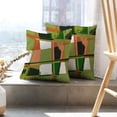 thumbnail image 6 of LALILO Throw Pillow Covers Grunge Geometric Shapes Graphic Cushion Cover 18" x 18", 2 Pack, 6 of 6