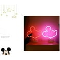 thumbnail image 2 of LINLIN Green Cactus Neon Light Sign, LED Neon Sign with Holder Base Table Lamps, Battery /USB Neon Lights for Room Party Table Art Dormitory Decorative Signs, 2 of 4