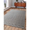 thumbnail image 1 of Rugsotic Carpets USSSW004S0131A15 8 x 10 ft. Hand Knotted Sumak Silk & Wool Geometric Area Rug - Beige White, 1 of 1