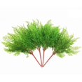 thumbnail image 1 of Arbustos artificiales CATTREE, hojas de helecho de plástico, 47 cm, 4 unidades, 1 of 8