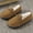 Dark brown, variant on Women's Fuzzy Winter Slippers - Memory Foam, Closed-Back with Soft Plush for Indoor Warmth & Comfort