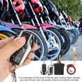 thumbnail image 3 of Alarma 105-125dB Motocicleta 2 Alarma Remota Cuerno De Seguridad Impermeable Con Arranque Del Motor, 3 of 7