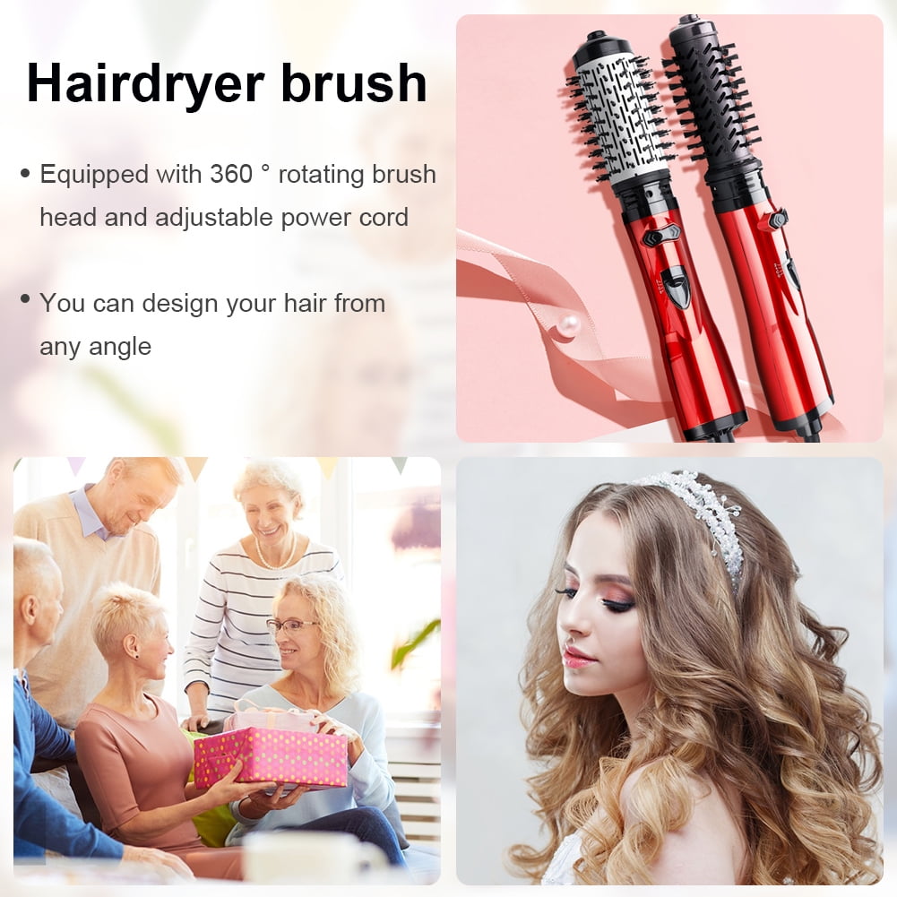 TrimTide 3 In 1 Hot Air Styler And Rotating Hair Dryer Multifunction Electric Hair Styler Comb