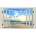 thumbnail image 2 of Sunset Beach Peel and Stick Wall Decal Measures 16"H X 24"W NWT20, 2 of 2