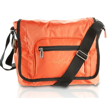 University Game Day Purse Lightweight Flapper Travel Everyday Crossbody Bag Multi Pocket Shoulder Handbag 9902 ()