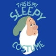 thumbnail image 2 of Men's Snow White and the Seven Dwarfs This is my Sleepy Costume Graphic T-Shirt, 2 of 4