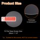 thumbnail image 2 of Uxcell 4pcs Protector de Pantalla de Vidrio para Reloj 29mm 9H Vidrio Templado HD Claro con Borde Curvado Anti-Rasguños Impermeable para Carátula de Reloj Inteligente con Accesorios, 2 of 7