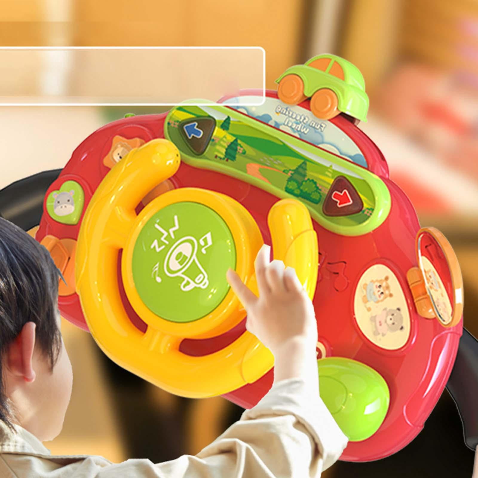 Volante Didáctico Para Niños Con Luz Y Música Rosa | Envío gratis Volante Didáctico Para Niños Con Luz Y Música Rosa | Envío gratis