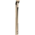 thumbnail image 5 of Ekena Millwork 3 1/2"W x 40"D x 40"H Imperial Block Smooth Bracket w/ Offset Brace, Douglas Fir, 5 of 25