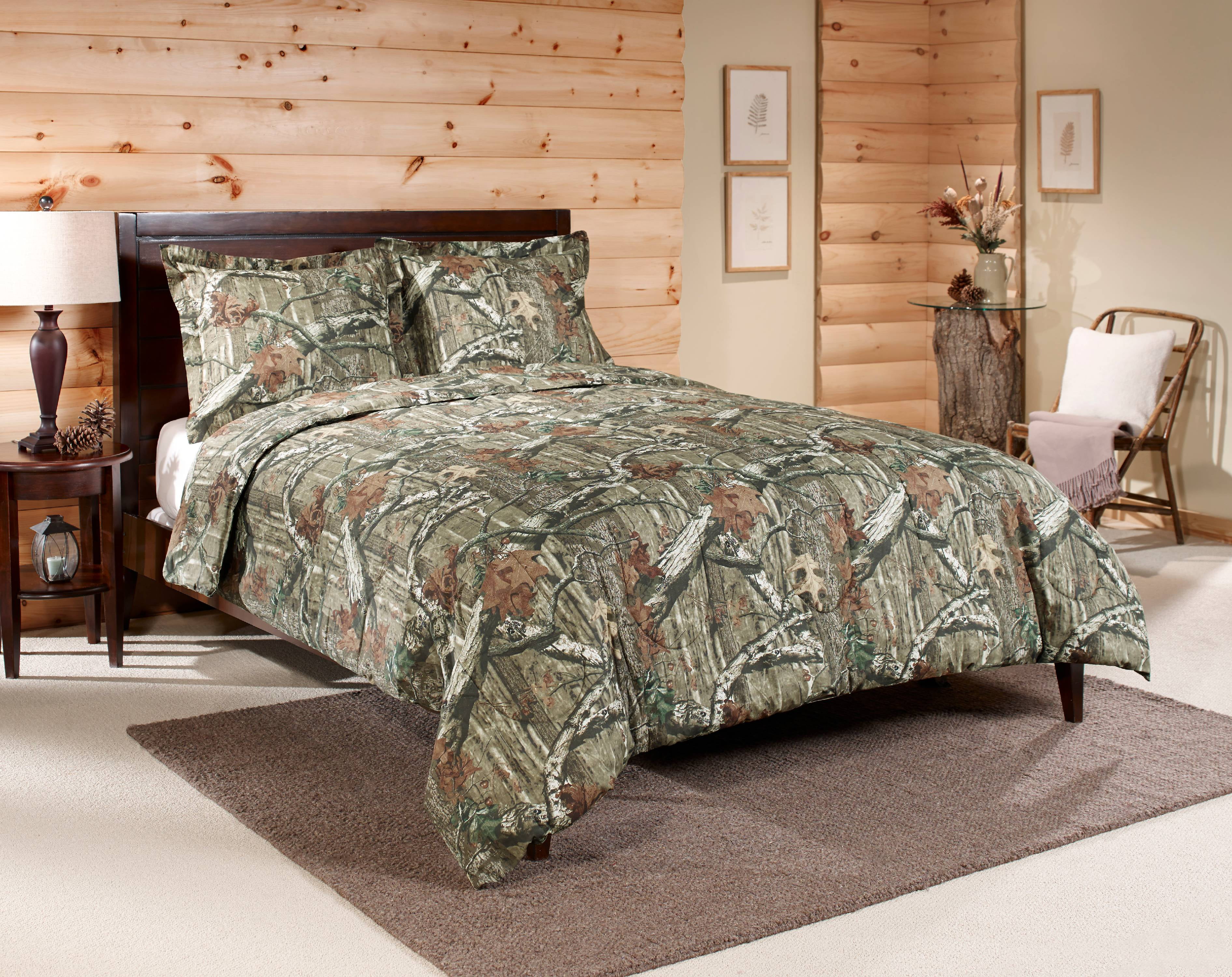 Mossy Oak 3 Piece Infinity Camouflage Comforter Set King