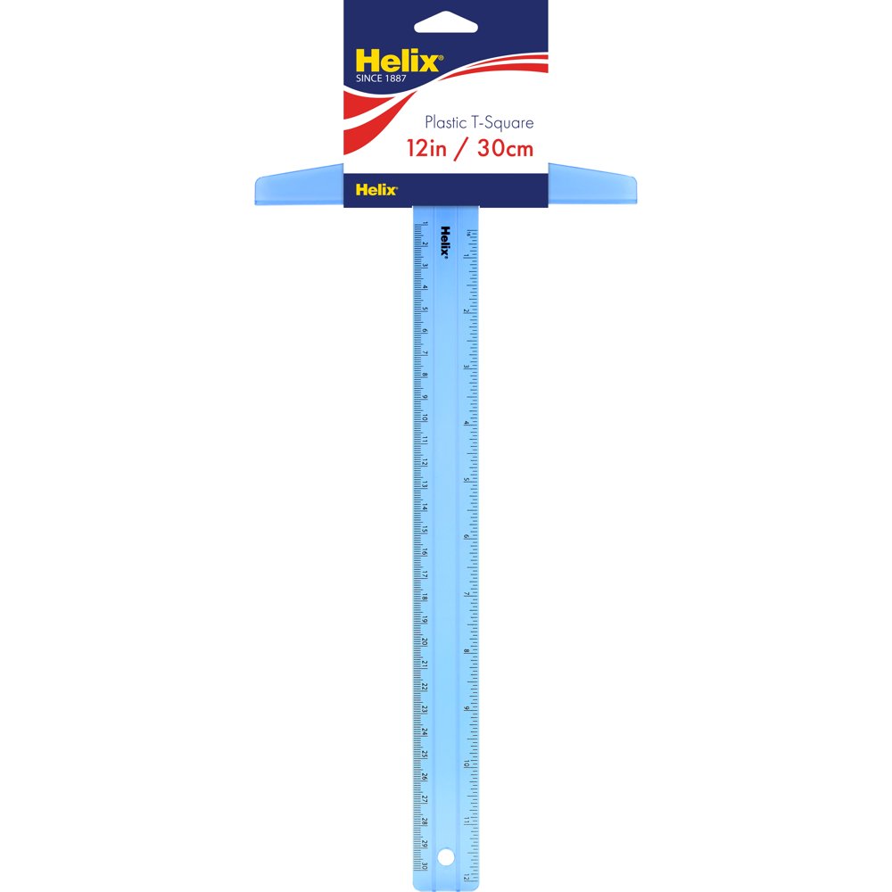 Helix Clear Plastic T Square 12 Walmart Walmart